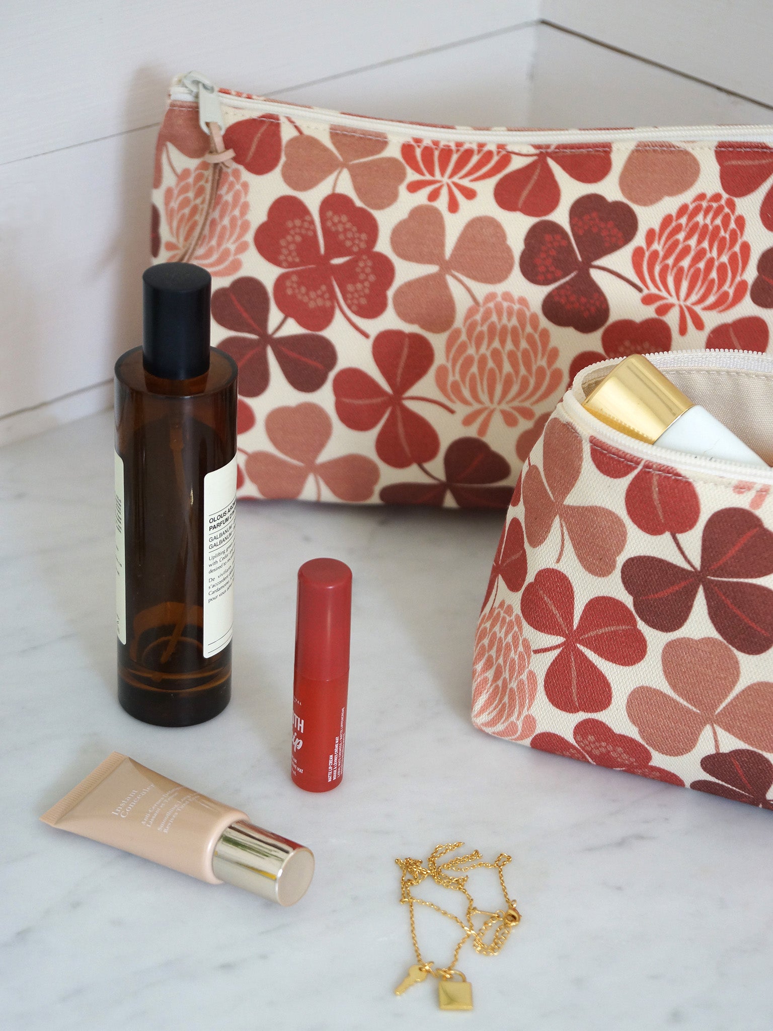 Wash bag L – Lyckoklöver