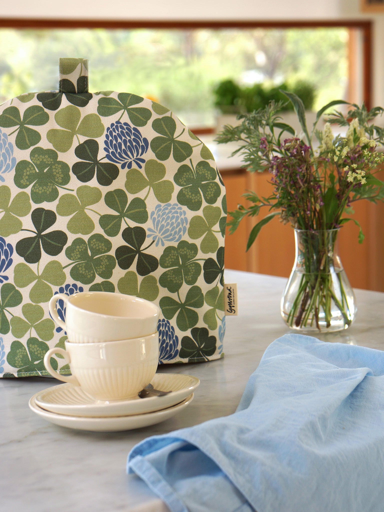 Tea cozy – Lyckoklöver