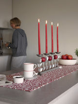 Table runner – Bladverk