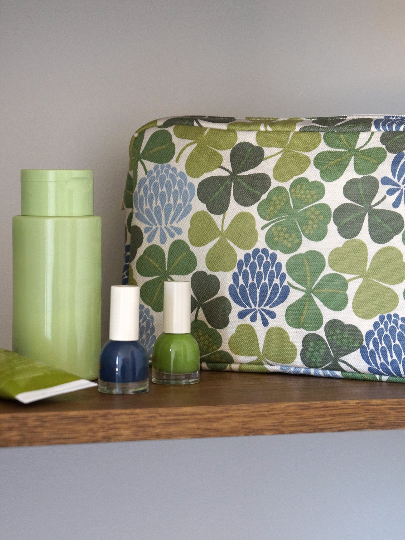 Wash bag L – Lyckoklöver