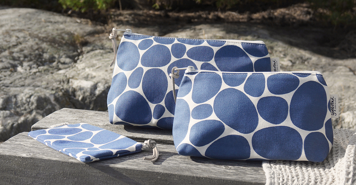 Stenar Blue Wash bags